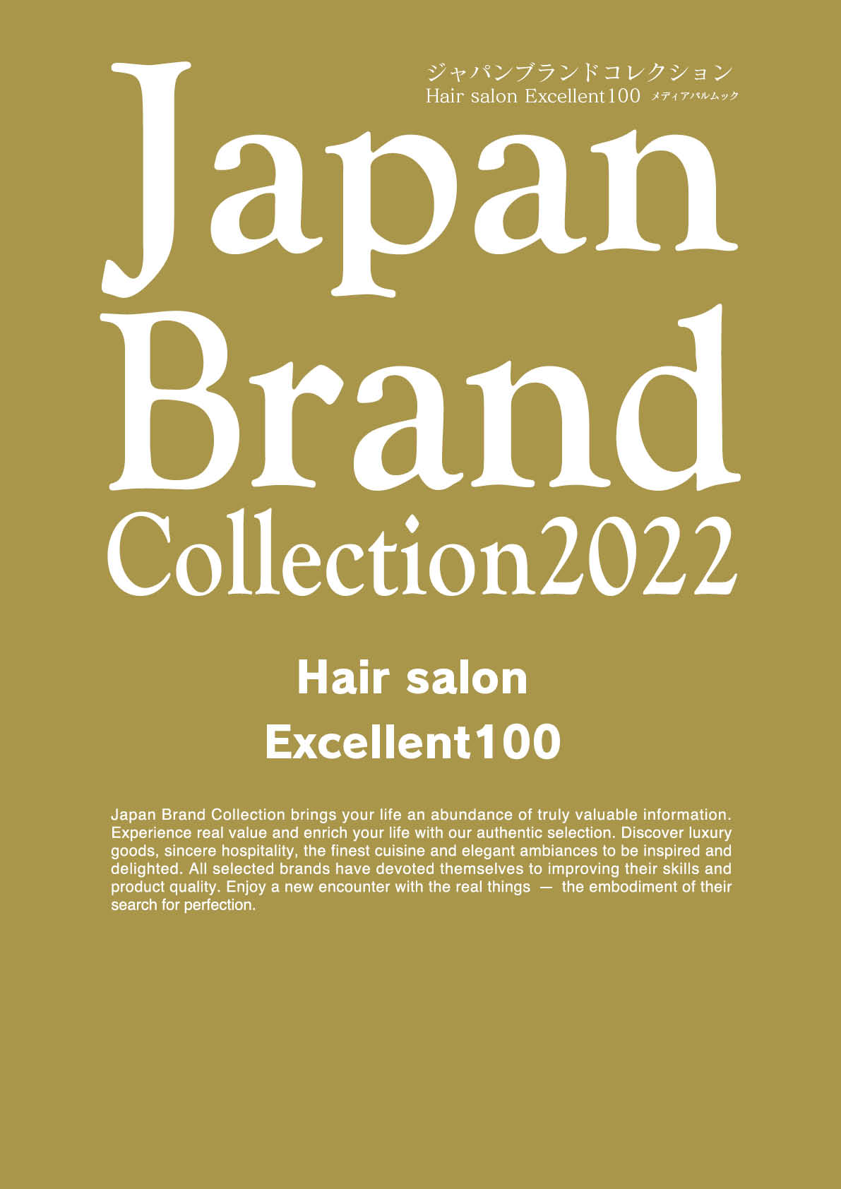 Japan Brand Collection 2022 Hair salon Excellent 100